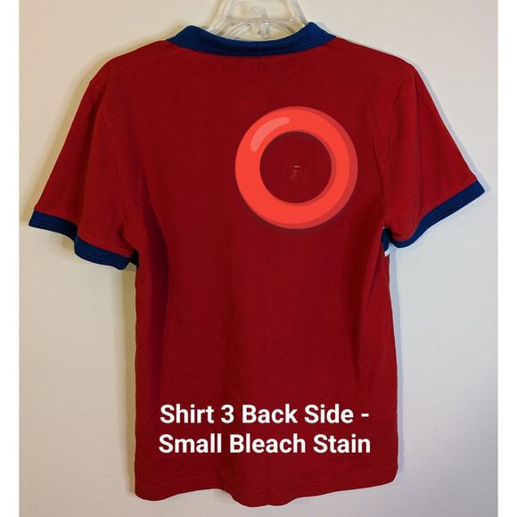 Harmony Public Schools MS Original Red Uniform Polo Shirt 5 Bundle Adult Medium - Picture 7 of 16